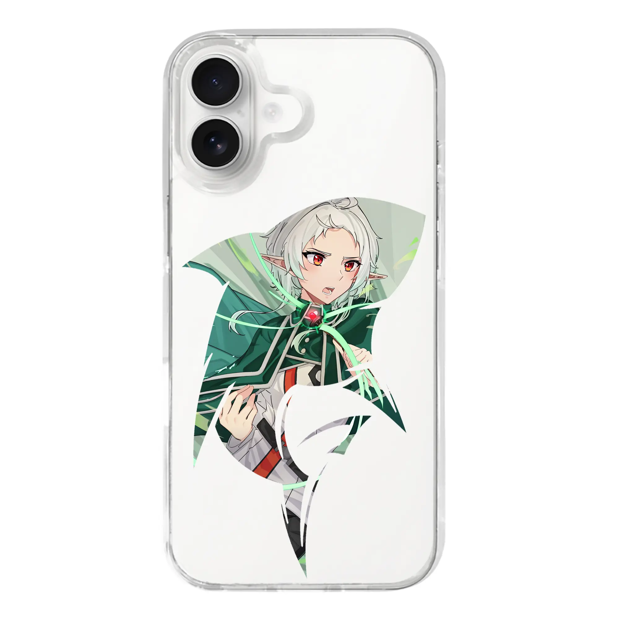 無職転生 グッズ,シルフィエット - iPhone 17シリーズ 透明スマホケース – 薄型・耐衝撃・精密フィット保護カバー